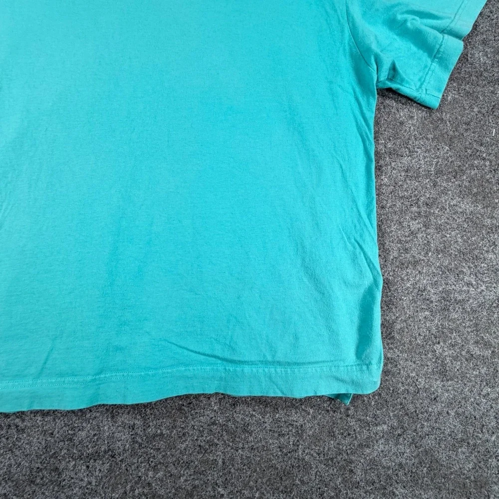 Champion Athletic T-Shirt Mens XL Aqua Blue Classic Jersey Crewneck Athleticwear - Picture 3 of 16